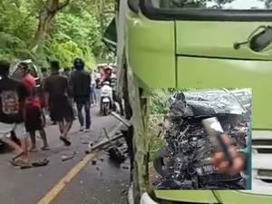 Kronologi Mobil Kapolres Bima Kota Adu Banteng dengan Truk Fuso di Dompu