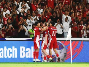 Indonesia Vs Singapura: Garuda Buka Gol Lewat Ragnar Oratmangoen