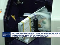 Video: Oustanding Kredit Valas Perbankan Tumbuh 13,39% di Januari 2025