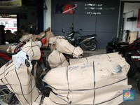 Berkah Lebaran, Jasa Ekspedisi Sepeda Motor Raup Banyak Cuan