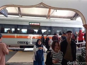 H-5 Lebaran, Stasiun Tegal Sudah Kedatangan 17.516 Pemudik