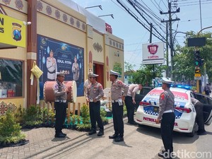 Pos Pengamanan di Trenggalek Siap Layani Pemudik Lebaran