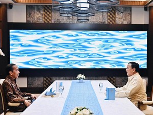 Prabowo dan Jokowi Buka Puasa Bersama di Istana Jakarta