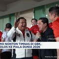 Video: Prabowo Girang Timnas Menang, Yakin Tembus Piala Dunia