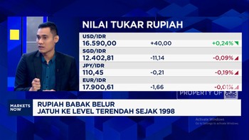 Video: Rupiah Babak Belur Jatuh ke Level Terendah Sejak 1998, Kenapa?