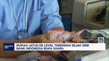 Video: Rupiah Jatuh Ke Level Terendah Sejak 1998, BI Buka Suara