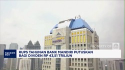 Video: RUPS Tahunan Bank Mandiri Putuskan Bagi Dividen Rp43,51 Triliun