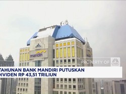 Video: RUPS Tahunan Bank Mandiri Putuskan Bagi Dividen Rp43,51 Triliun
