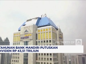 Video: RUPS Tahunan Bank Mandiri Putuskan Bagi Dividen Rp43,51 Triliun