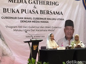 Hadiri Buka Puasa Bareng Media, Gubernur Maluku Utara Sherly: Hindari Hoaks