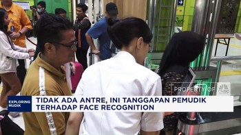 Video: Tidak Ada Antre, Ini Tanggapan Pemudik Soal Face Recognition