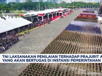 Video: TNI Asessment Prajurit yang Akan Bertugas di Pemerintahan