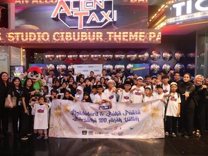 Ramadan Berbagi, TRANS7 Ngabuburit-Buka Puasa Bareng 100 Anak Yatim
