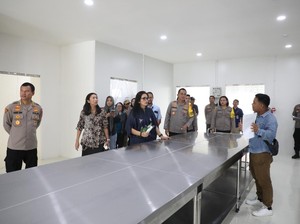 Wakapolda Bali Cek Dapur Umum Makan Bergizi Gratis di Denpasar
