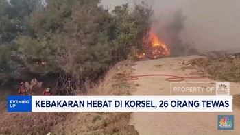 Video: Kebakaran di Korea Selatan, 26 Orang Tewas