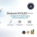 ASUS Zenbook 14 OLED, Laptop AI Tipis dengan Performa Tinggi