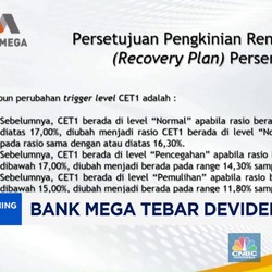 Video: Bank Mega Tebar Deviden Rp 1,05 Triliun