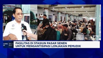 Video: Intip Fasilitas Stasiun Pasar Senen Antisipasi Lonjakan Pemudik