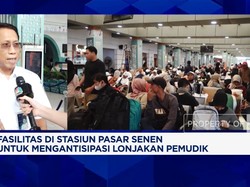 Video: Intip Fasilitas Stasiun Pasar Senen Antisipasi Lonjakan Pemudik