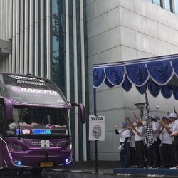 Ramaikan Mudik Bersama BUMN 2025, WIKA Berangkatkan 400 Pemudik