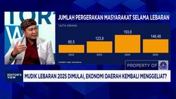 Video: Ekonomi Makin Sulit, Jumlah Pemudik Lebaran 2025 Turun