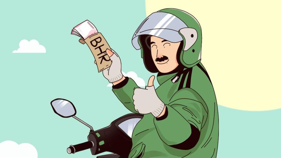 Infografis, BHR Ojek Online