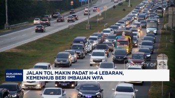 Video: Jalan Tol Makin Padat H-5 Lebaran, Kemenhub Beri Imbauan WFA