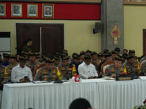 Kunker Komisi III DPR ke Polda Bali, Bahas WNA Berulah hingga Judi Online
