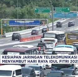 Video: Kesiapan Jaringan Telekomunikasi Hadapi Libur Idulfitri 2025