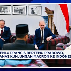 Video: Menlu Prancis Bertemu Prabowo, Bahas Rencana Kunjungan Macron