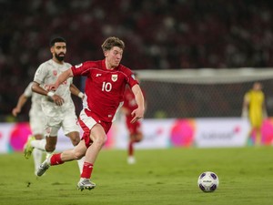 Gol Ole Romeny ke Gawang Bahrain Jadi Favorit AFC
