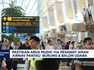 Video: Amankan Mudik Pakai Pesawat, AIRNAV Pantau Burung & Balon Udara