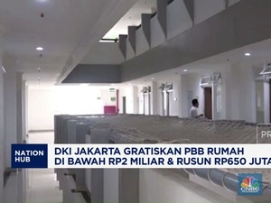 Video: PBB Rumah & Rusun di Jakarta Gratis, Ini Syaratnya!