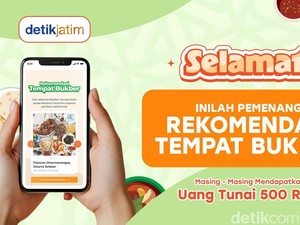 Selamat Rek! Ini Pemenang Rekomendasi Tempat Bukber di Jatim