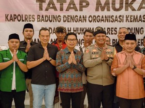 Bareng Polres-Ormas, Bupati Badung Bahas Keamanan Jelang Nyepi & Lebaran