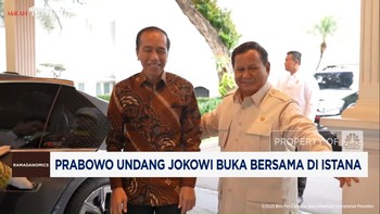 Video: Prabowo Undang Jokowi Buka Bersama di Istana