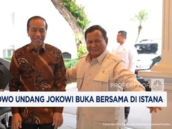 Video: Prabowo Undang Jokowi Buka Bersama di Istana
