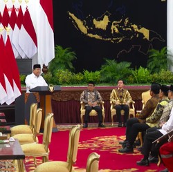 Prabowo: Potensi Zakat RI Rp 327 T, Penerimaan Tahun Ini Baru Rp 41 T