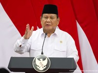 Ketua MPR Makan Siang Bareng Prabowo di Istana, Bahas Apa?