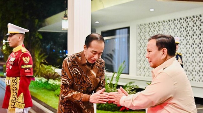 Jokowi Ulang Tahun, Prabowo Beri Ucapan Selamat
