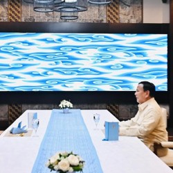 Momen Prabowo dan Jokowi Berbuka Puasa Bersama di Istana Jakarta