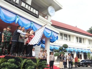 Ratusan Warga Malang Pulang Kampung Lewat Mudik Gratis