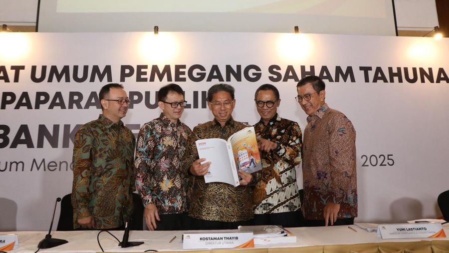 RUPS Bank Mega. (Dok. Istimewa)