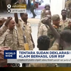 Video: Tentara Sudan Deklarasi Rebut Ibu Kota Khartoum, RSF Diusir