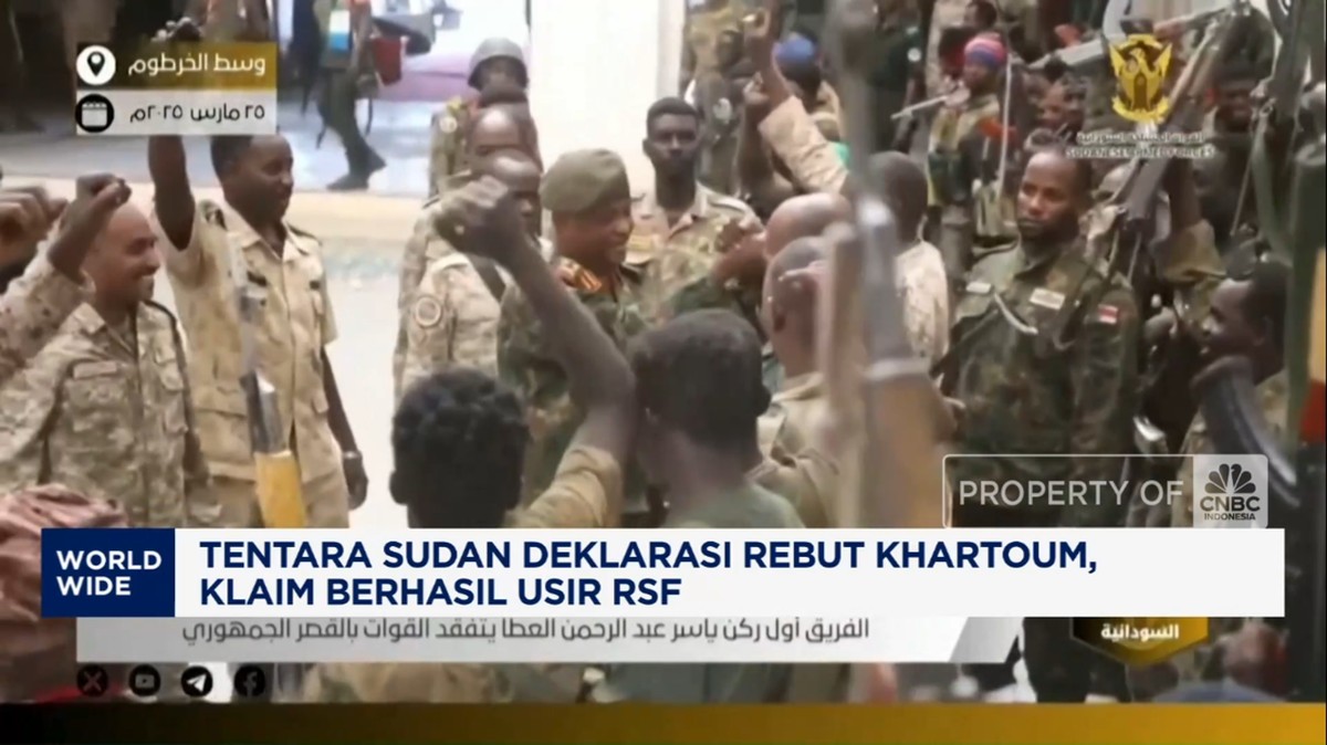 Video: Tentara Sudan Deklarasi Rebut Ibu Kota Khartoum, RSF Diusir