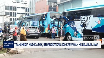 Video: Transmedia Mudik Asyik, 500 Karyawan Mudik ke Seluruh Jawa