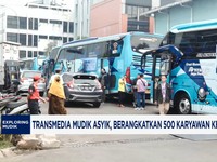 Video: Transmedia Mudik Asyik, 500 Karyawan Mudik ke Seluruh Jawa