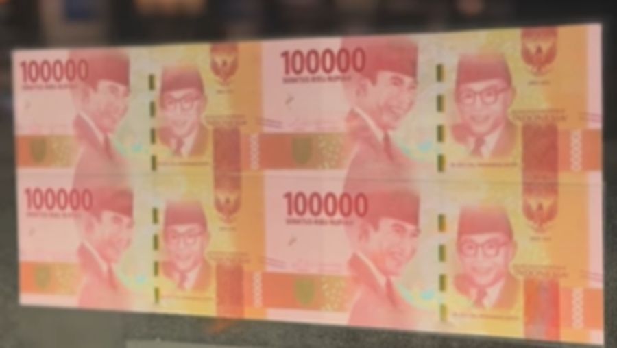 Uang Rupiah Sambung. (Instagram_Musium_BI)