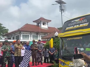 Wagub Sumsel Lepas 880 Pemudik Gratis Pakai Bus, Rute Jawa-Sumatera