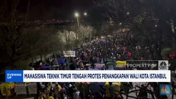 Video: Wali Kota Istanbul Ditangkap, Mahasiswa Turki Protes